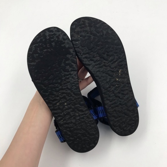 Teva x Pepsi Soda Limited Edition 90’s Black Blue Vintage Size 6 - Picture 6 of 7